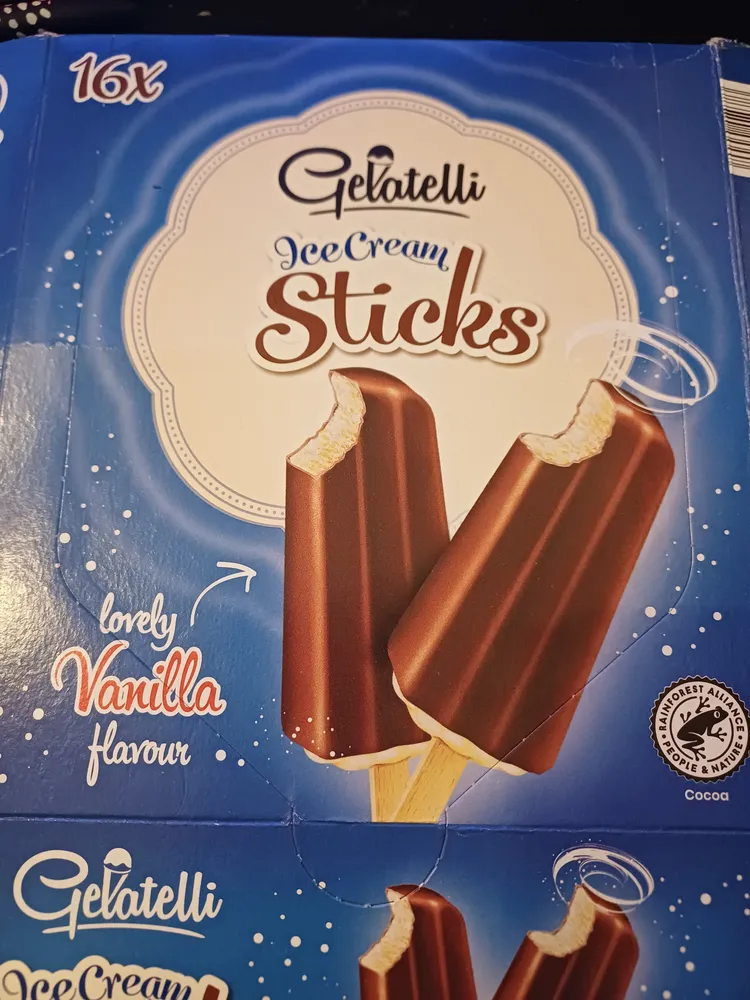 Ice cream sticks
