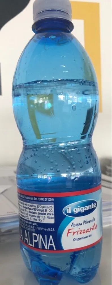 Stella alpina acqua frizzante