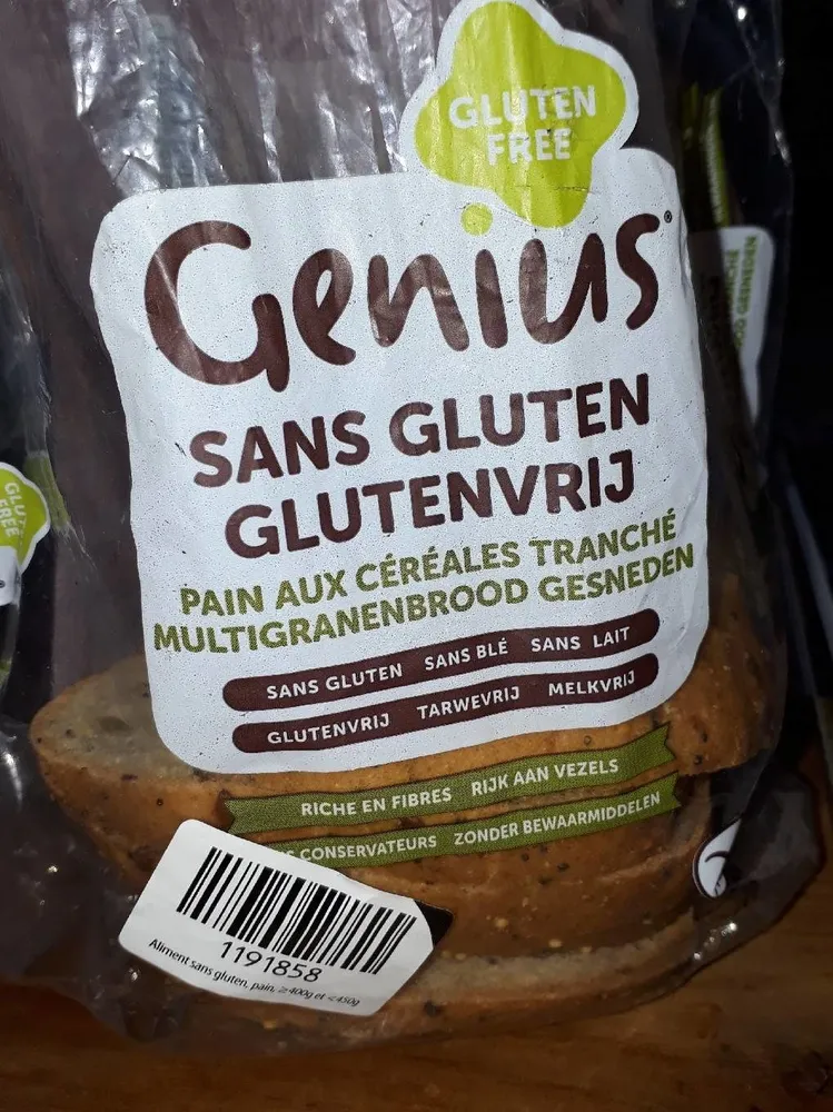 Pain sans gluten