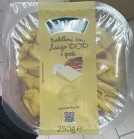 Tortelloni con Asiago DOP e speck