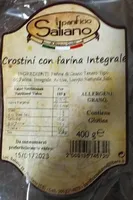 Crostini con farina integrale