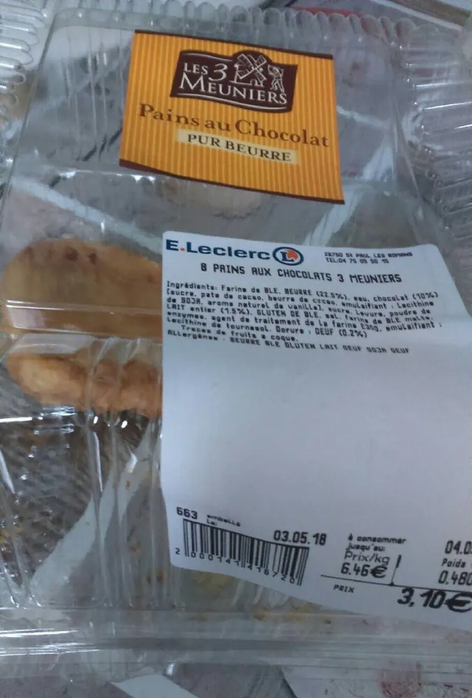 Pains au chocolat