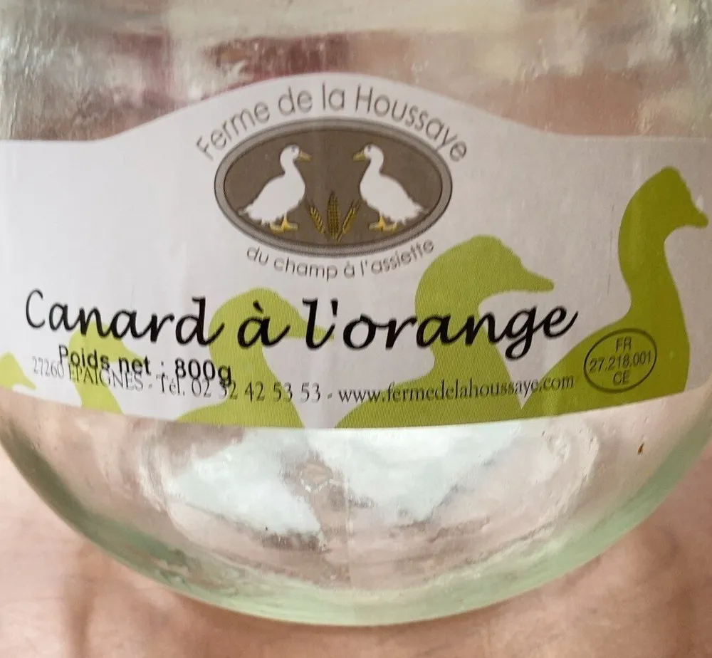 Canard a l orange