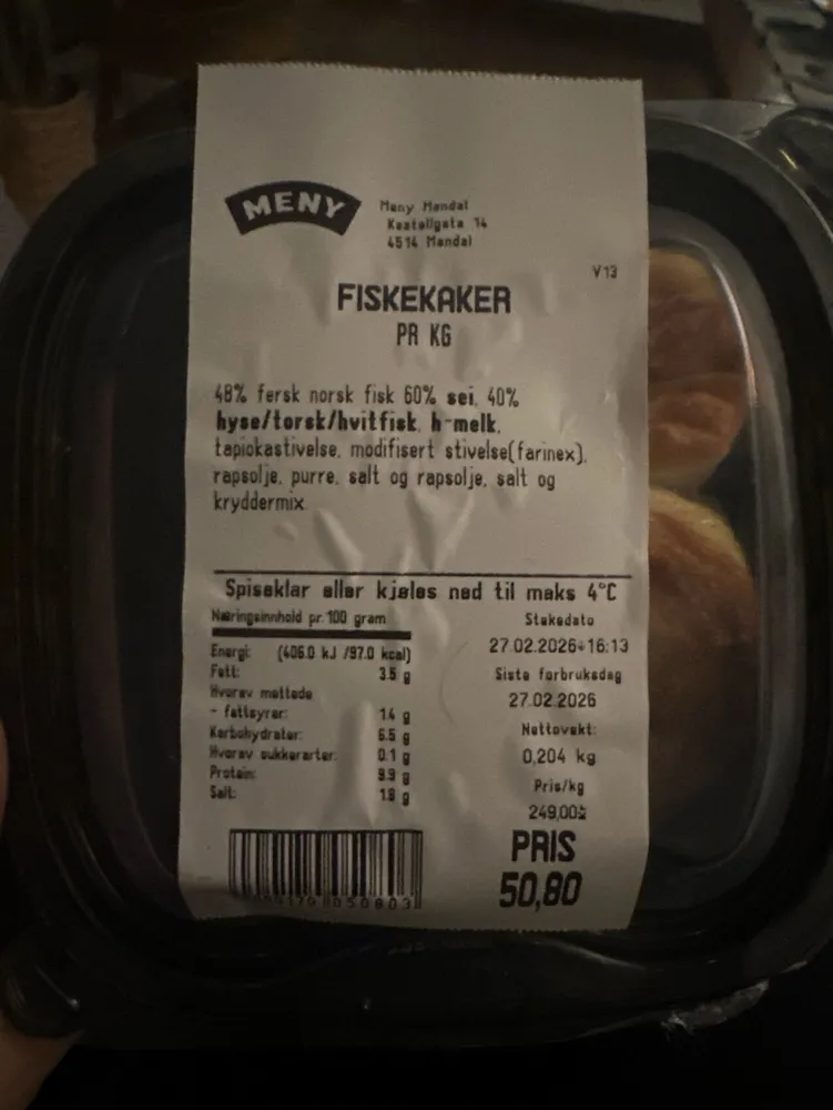 Fiskekaker