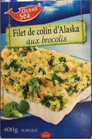 Filet de colin d'Alaska aux brocolis surgelé
