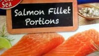 salmon fillet portions
