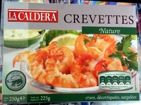 Crevettes nature surgelées