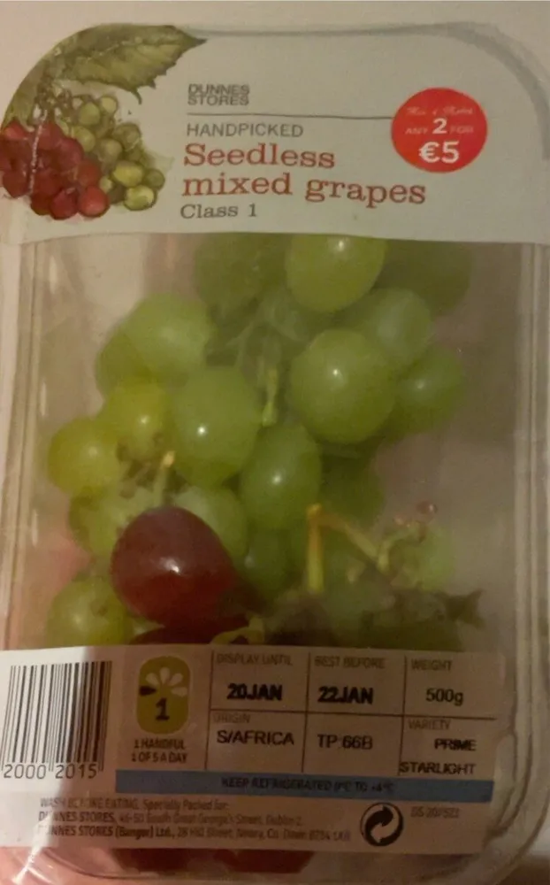 Seedless Mixed Grapes