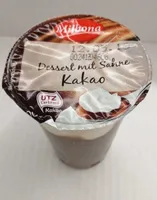Pudding avec chantilly