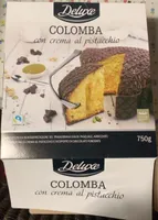 Colomba con crema al pistacchio