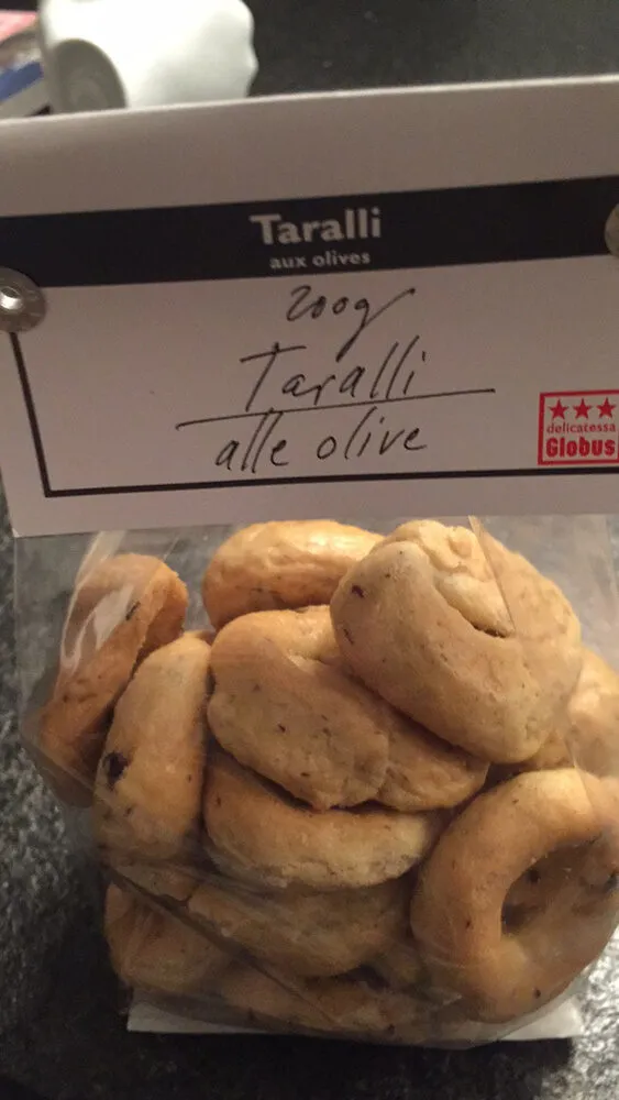 Taralli aux olives