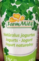 Natural yogurt