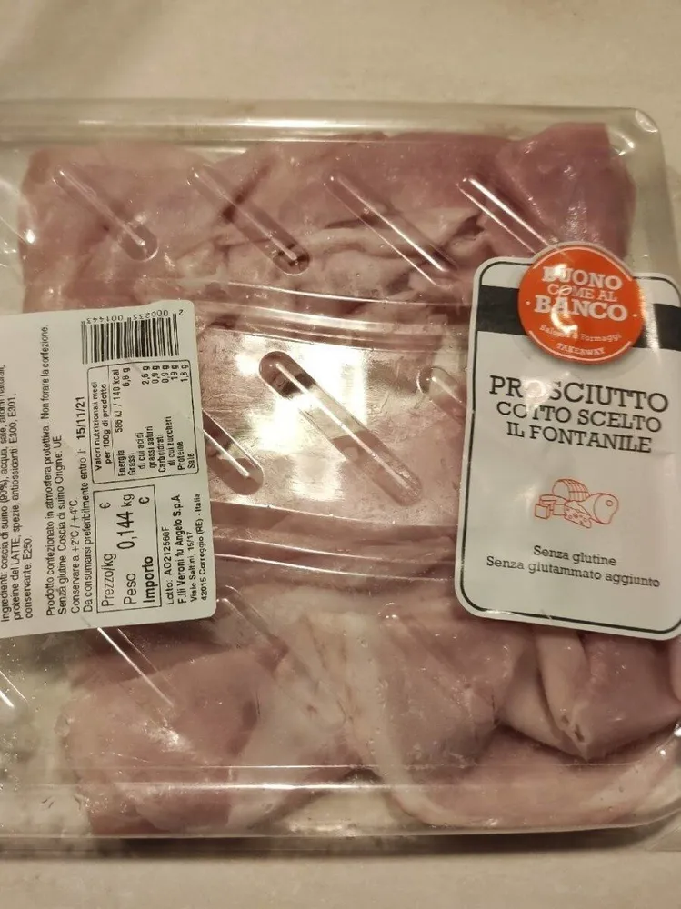 Prosciutto cotto il fontanile