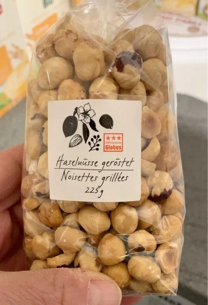 Noisettes grillees
