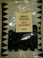 Dried cranberries