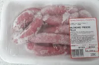 Salchichas frescas de pollo