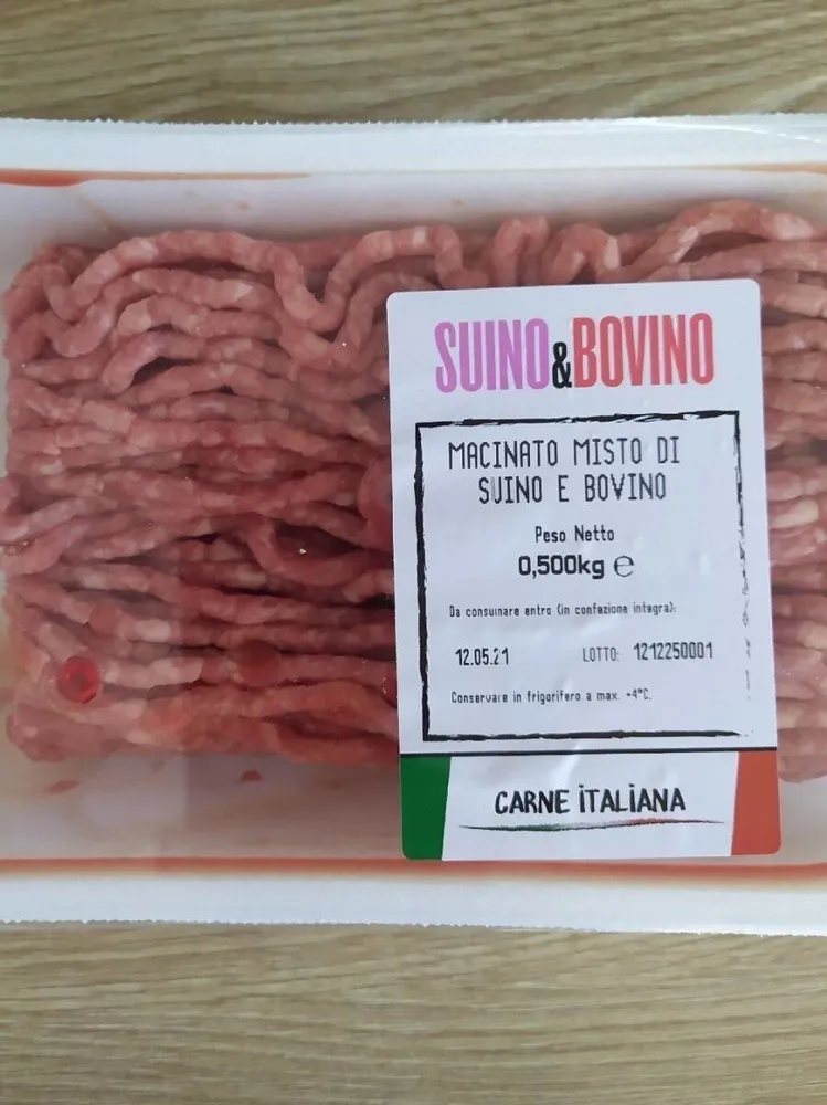 Macinato misto di suino e bovino