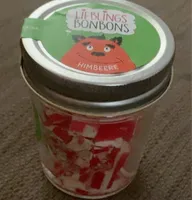 Bonbons mit Himbeergeschmack