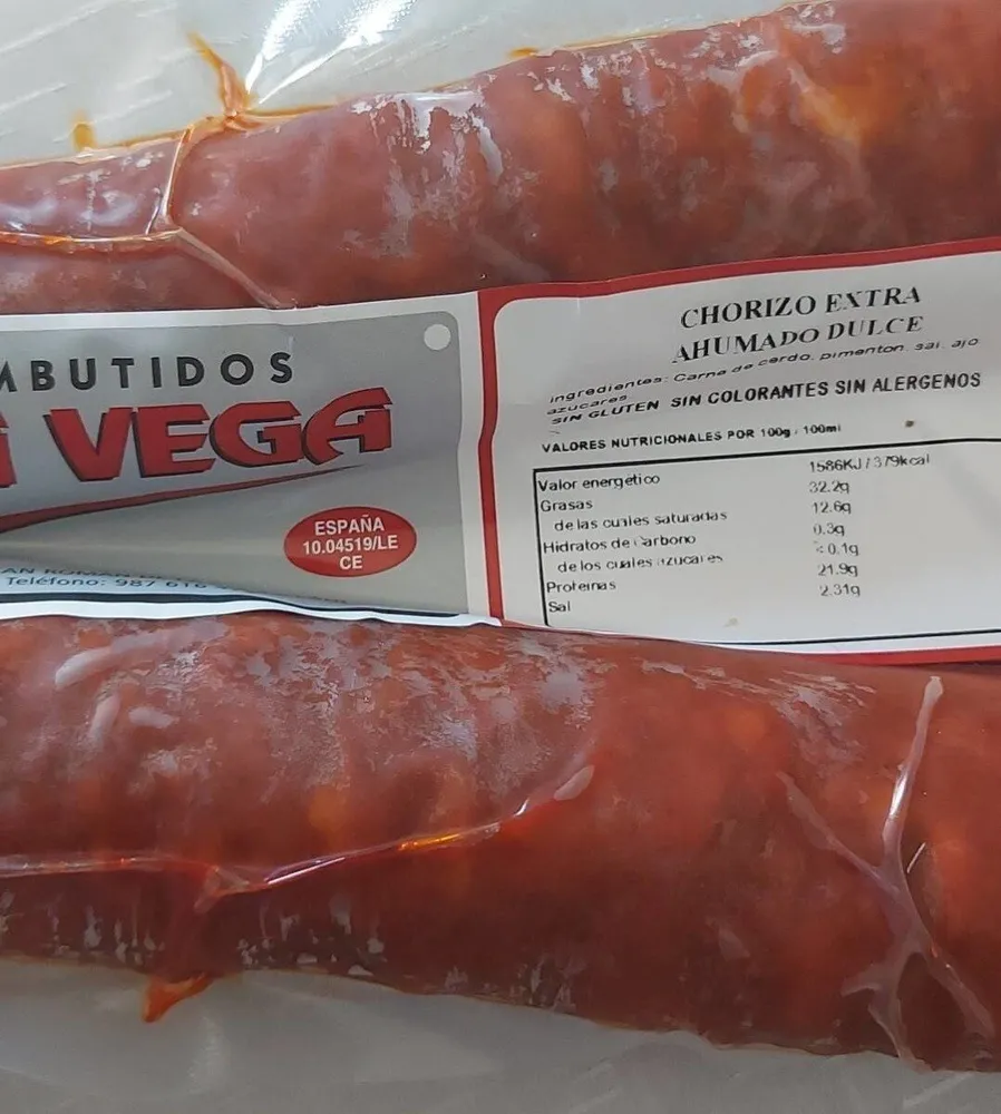 Chorizo extra ahumado dulce