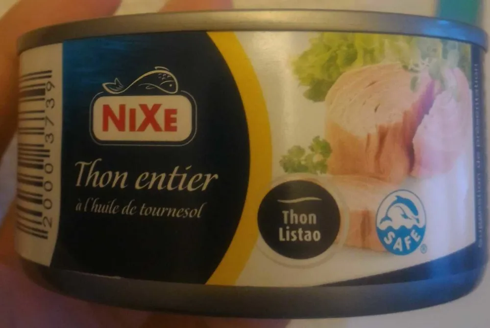 NIXE Tuna Filet in sunflower oil 185g
