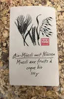 Bio Müesli mit Nüssen