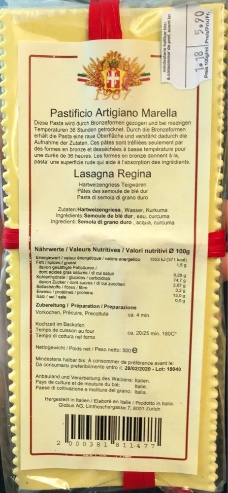 Lasagna regina