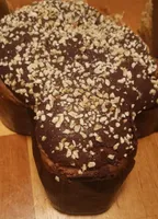 Colomba con crema di gianduja
