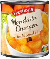 Mandarin-Orangen leicht gezuckert