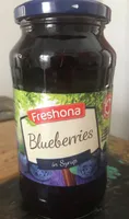 Bluberries in syrup