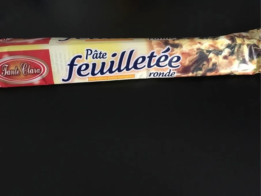 Pâte feuilletée ronde - Tante Clara