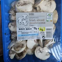 HANDPICKED Irish sliced mushrooms Class 1