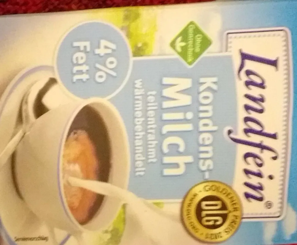 Kondensmilch