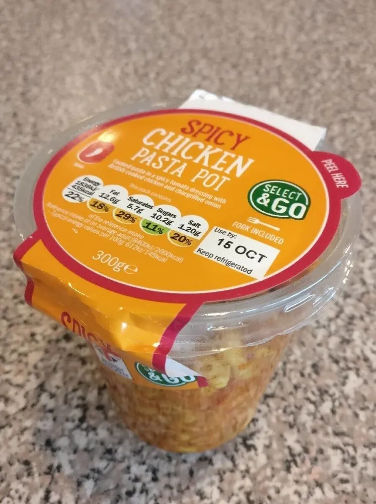 Spicy Chicken Pasta Pot