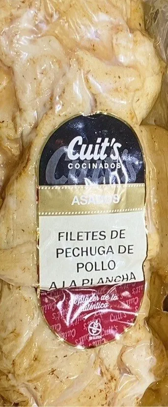 FILETES DE PECHUGA DE POLLO A LA PLANCHA