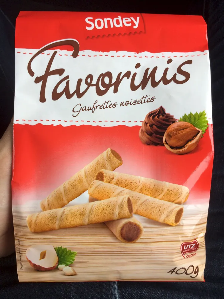 Favorinis - Gaufrettes Noisettes