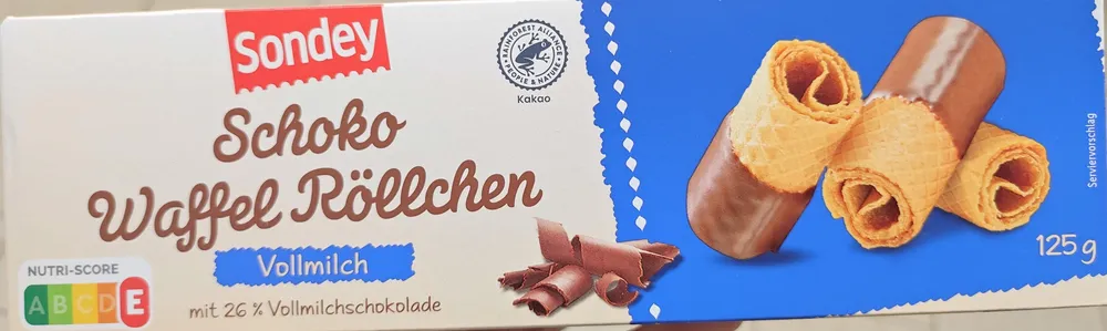Choco Wafer Röllchen Vollmilch