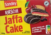 Kirsche Jaffa Cake