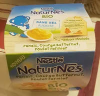 Naturnes Panais, Courge Butternut, Poulet Fermier