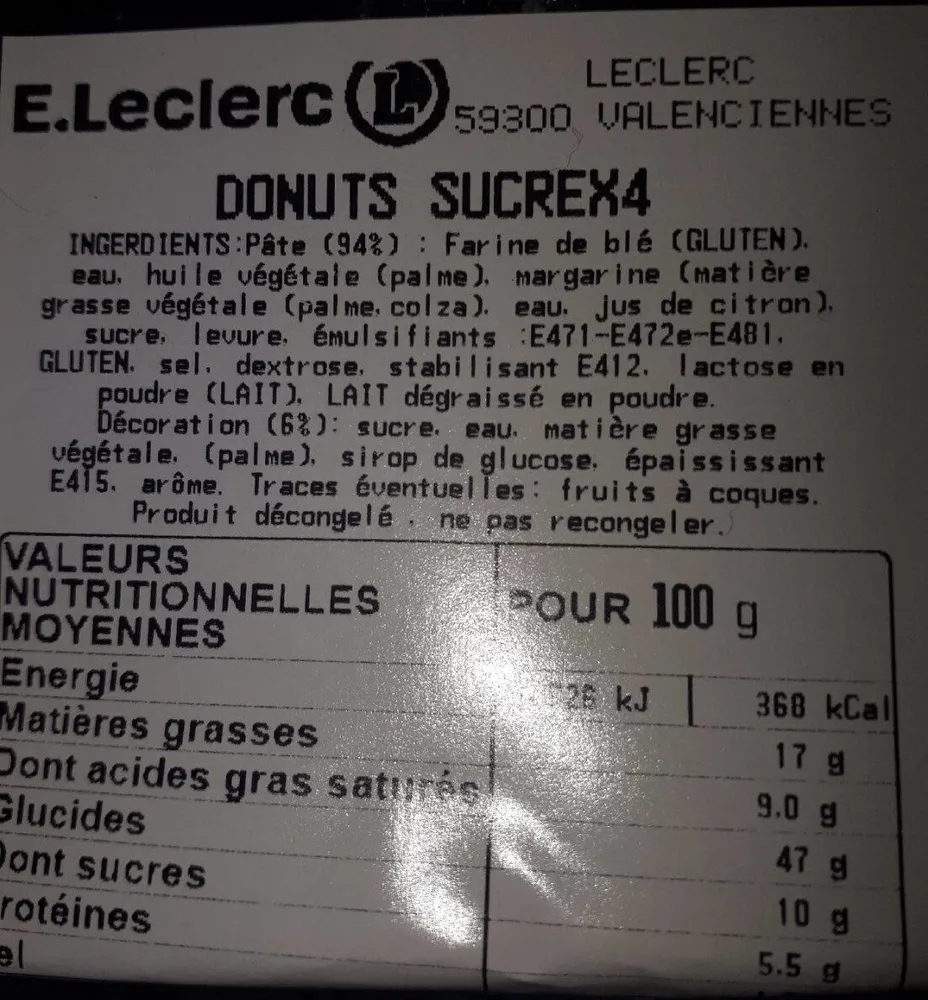 Donuts sucre