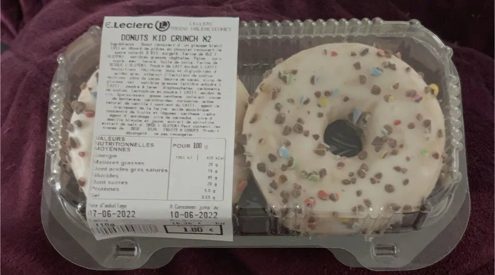 Donuts kid crunch