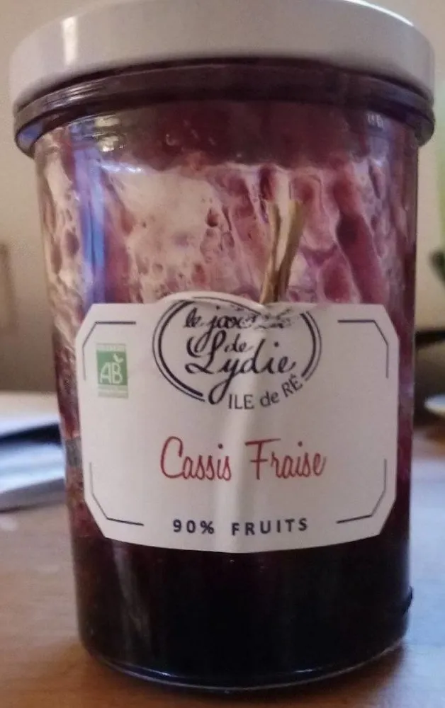 Confiture Cassis Fraise