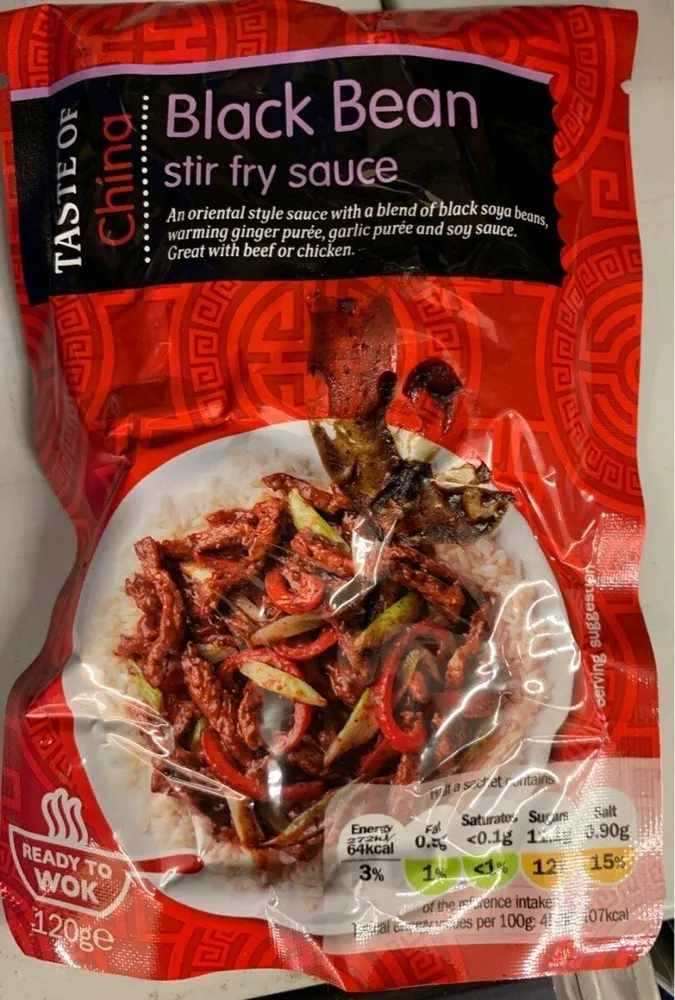 Black Bean Stir fry sauce