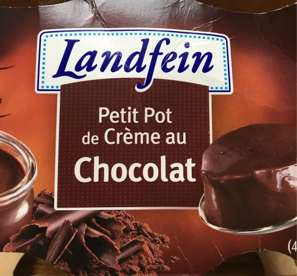 Petit pot de creme au chocolat