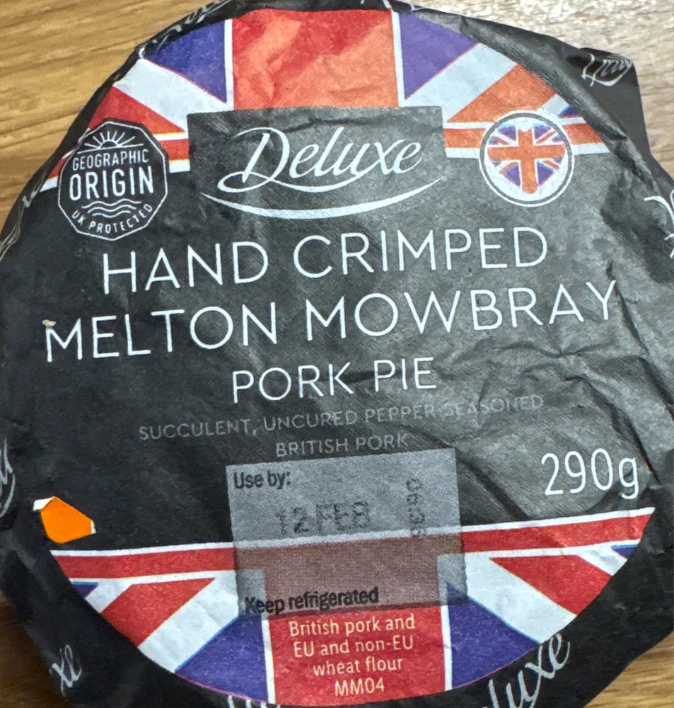 Melton Mowbray pork pie