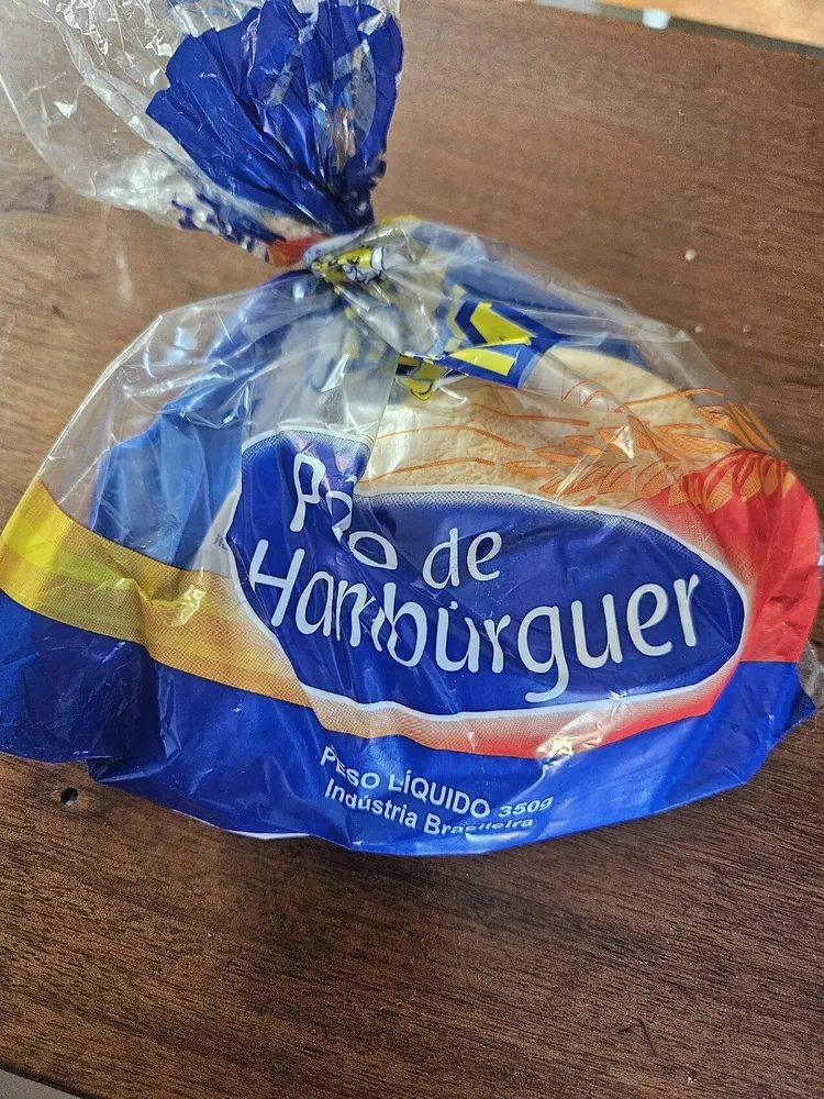 Pão De Hambúrguer Brioche