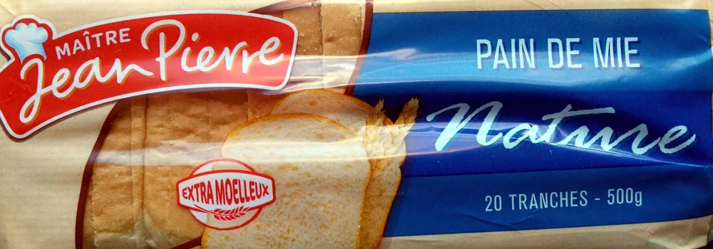 Pain de mie nature