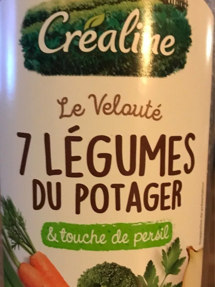 Le veloute 7 legumes du potager