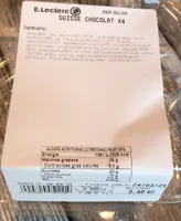 suisse au chocolat