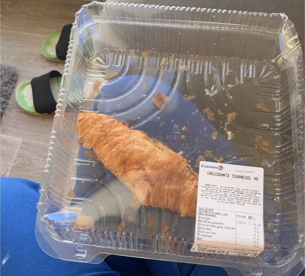Croissant tournesols