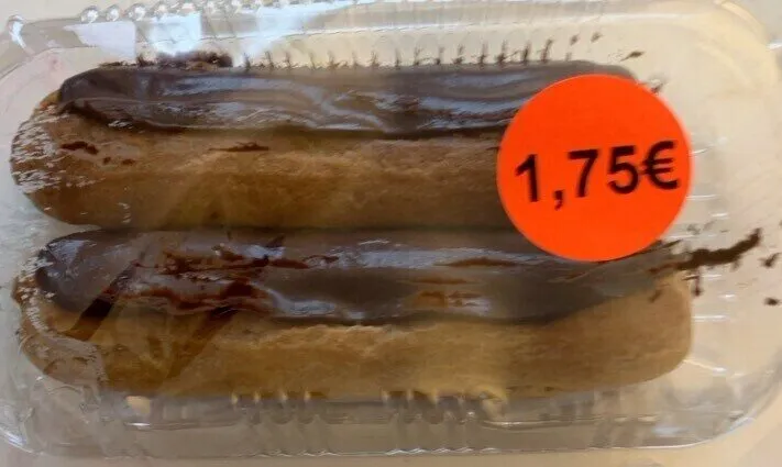 éclair au chicolat